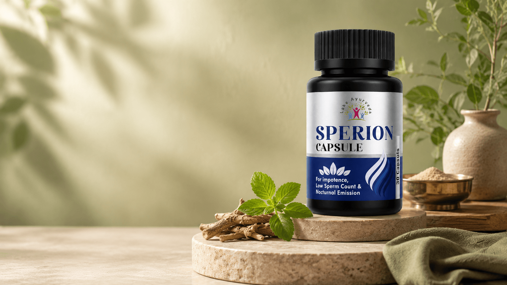 Sperion Capsule — Ayurvedic wisdom, modern wellness.
